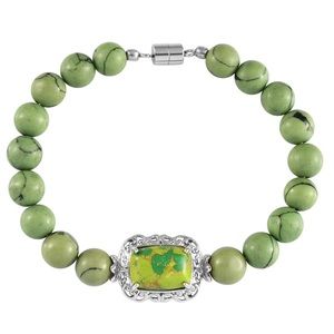 Green Mojave Turquoise Bracelet